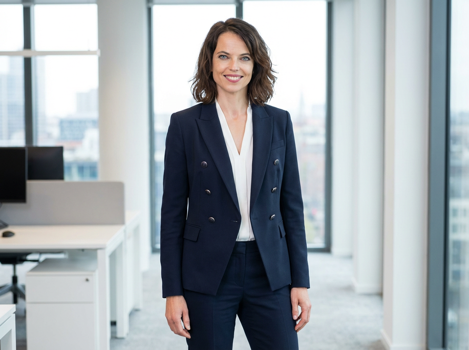 Damen-Zweireiher Navy Excellence